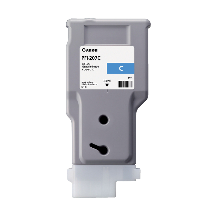 Inkcartridge canon pfi-207 300ml blauw(2637682) - 0