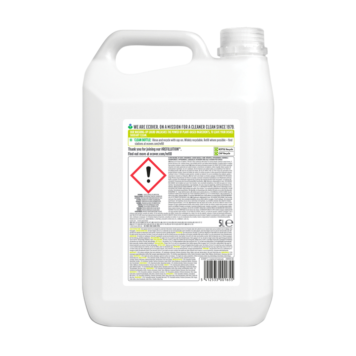 Afwasmiddel ecover citroen aloe vera 5l(4006304) - 1