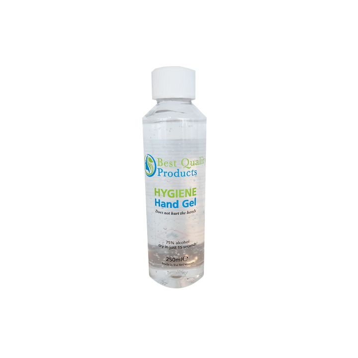 Best Quality Products, hygiënische handgel, 250 ml (1 stuk) - OP=OP AANBIEDING - 0