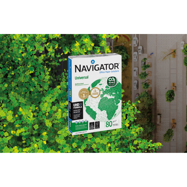 Navigator, A4, 80 grams, CO2 neutraal, papier, wit (500 vel) - 0