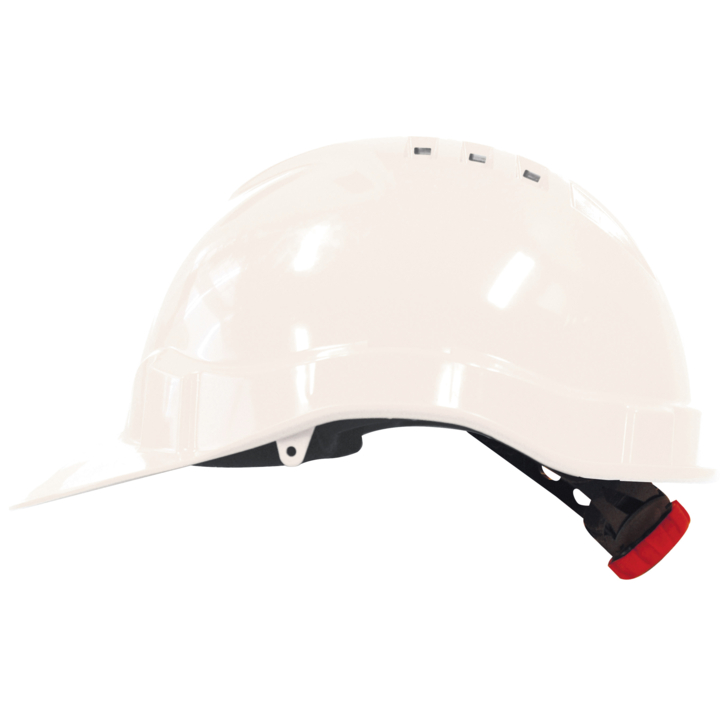 M-Safe veiligheidshelm, MH6010, met draaiknop, wit - 0