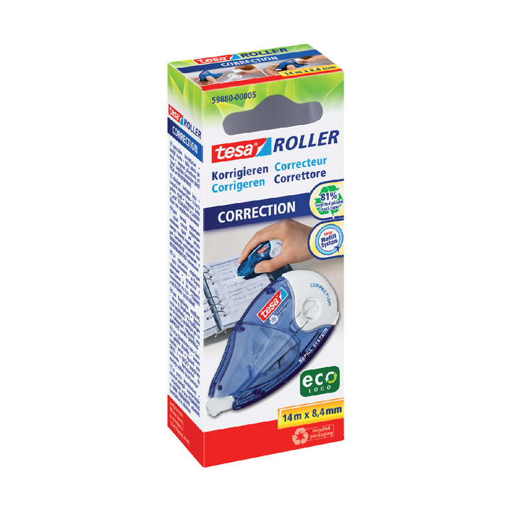Correctieroller tesa eco navulb 8.4mm(59880-00005-05) - 0