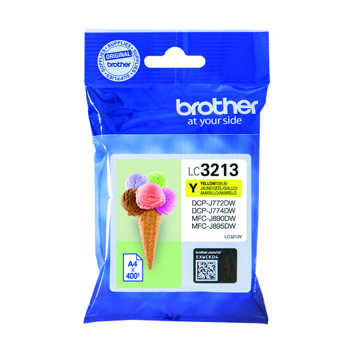 Inkcartridge brother lc-3213 geel hc(lc3213y) - 0