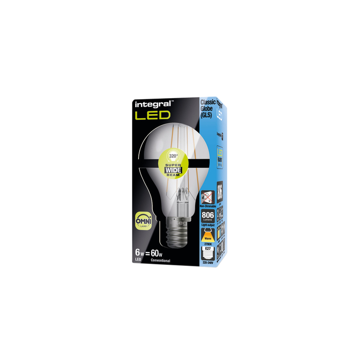 Ledlamp integral e27 2700k warm wit 603w 806lumen(ilglse27nc - 0