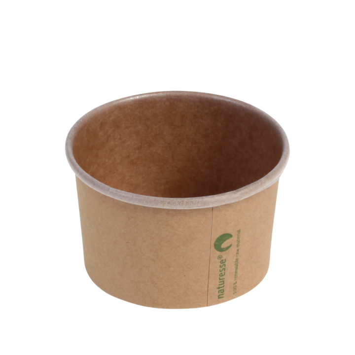 Sausbakje, bruin kraft, 75mm, 90ml (1000 stuks) - 0