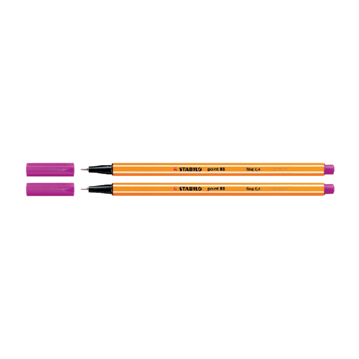 Fineliner stabilo point 88 roze - 0