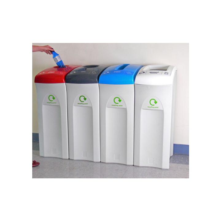 Envirobin, afvalscheidingsbak, 82 liter, grijs, VB 063758 - 1