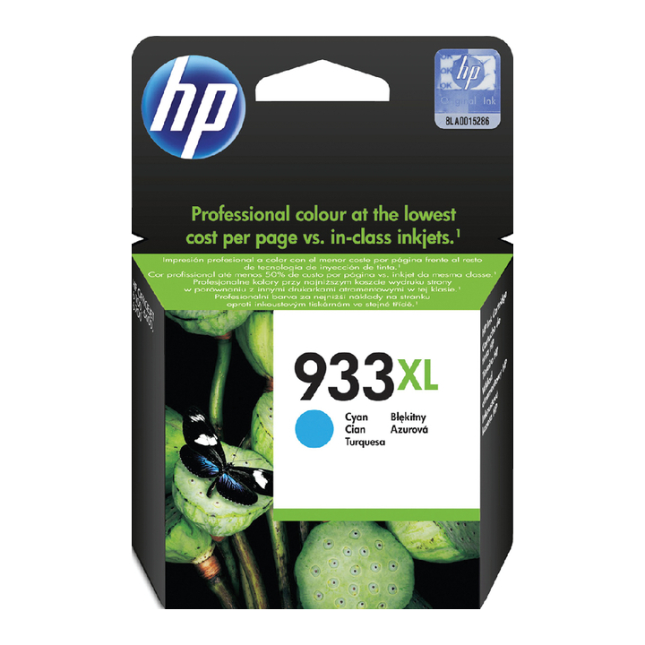 Inkcartridge hp cn054ae no 933xl blauw(cn054ae) - 0
