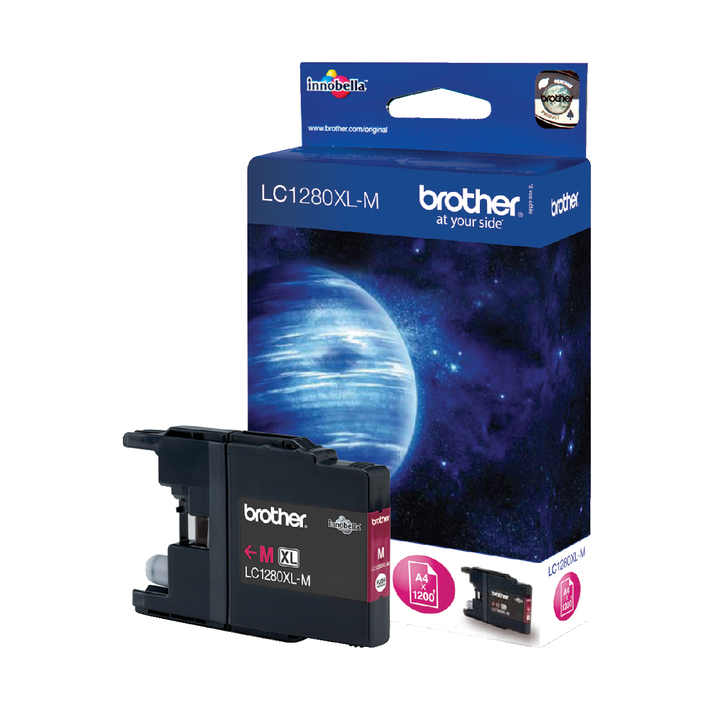 Inkcartridge brother lc-1280 xl rood(lc-1280xlm) - 0