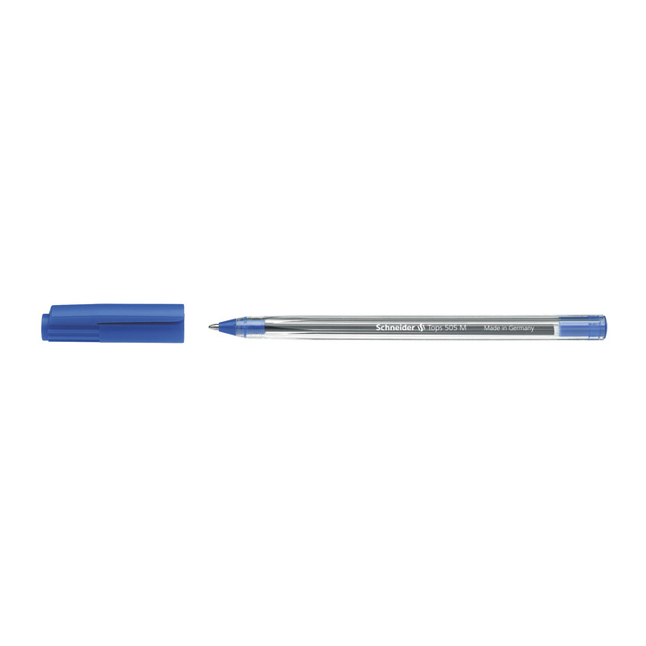 Balpen schneider tops medium blauw - 0