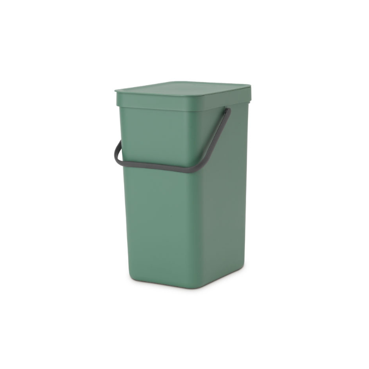 Brabantia, afvalbak sort & go, 16 liter, groen, VB 129827 - 0