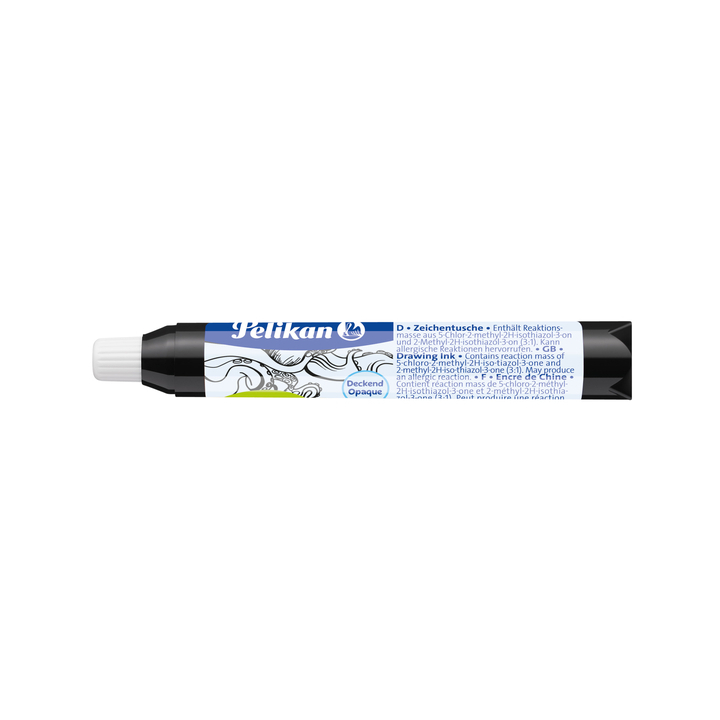 Oostindische inkt pelikan pipet 9ml zwart - 0