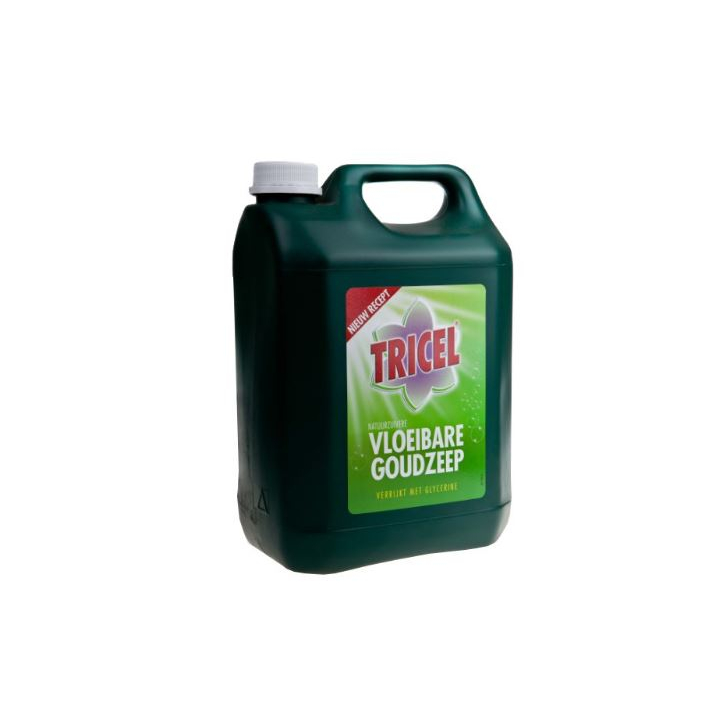 Tricel, vloeibaar goudzeep, 5 liter, natuurzuiver (1 stuk) - 0