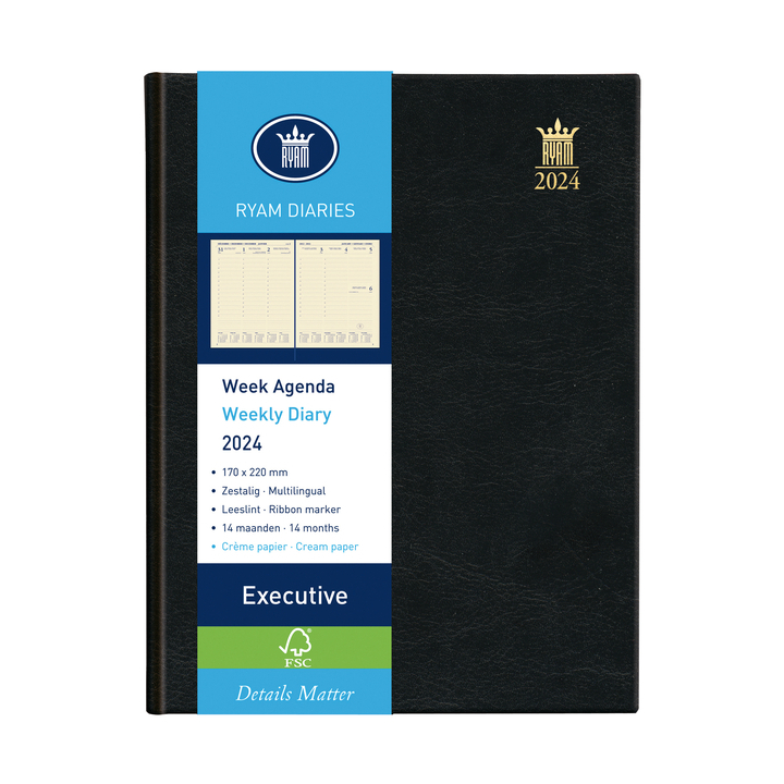 Agenda ryam executive 2025, 170x220mm - 0