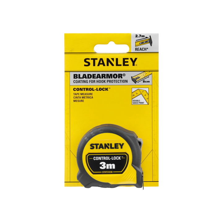 Rolmaat stanley control-lock 3 meter 19mm(3253560372309) - 0
