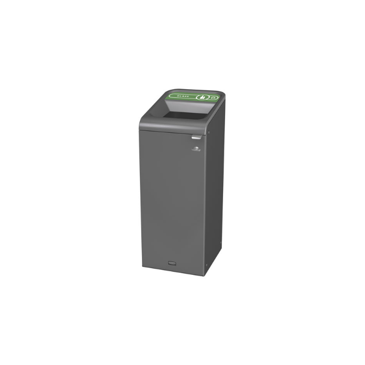 Rubbermaid Configure, modulaire afvalscheidingsbak, 57 liter, VB 500022 | glas Engels - 0