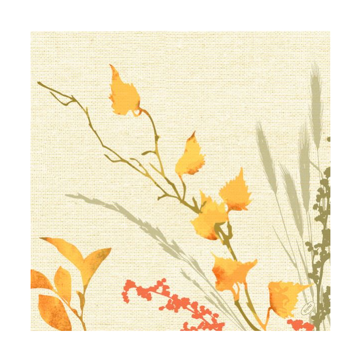 Duni Dunisoft®, servet, 40x40cm, Fall Beauty, 200747 (360 stuks) - 0