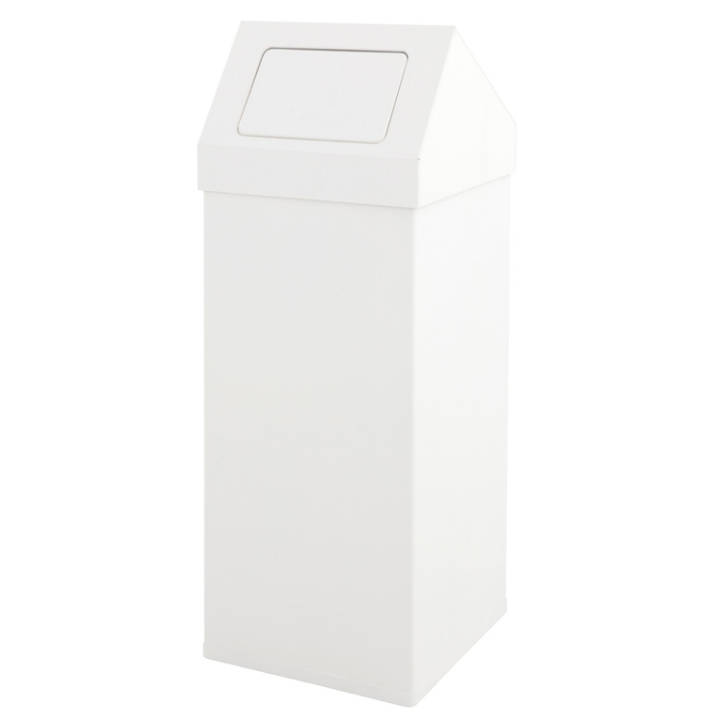 Carro-Push, afvalbak, 110 liter, wit, VB 920110 - 0