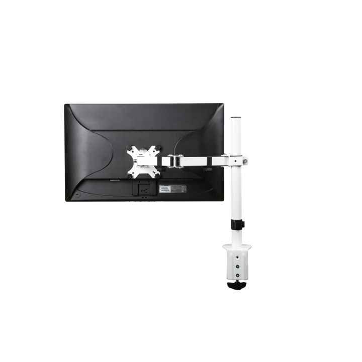 Filex, Focus enkel monitorarm, wit - 1