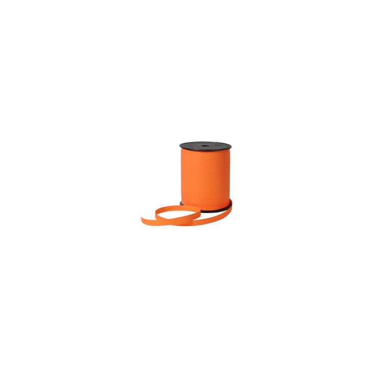 Krullint, paperlook, 10mm x 250m, oranje - 0