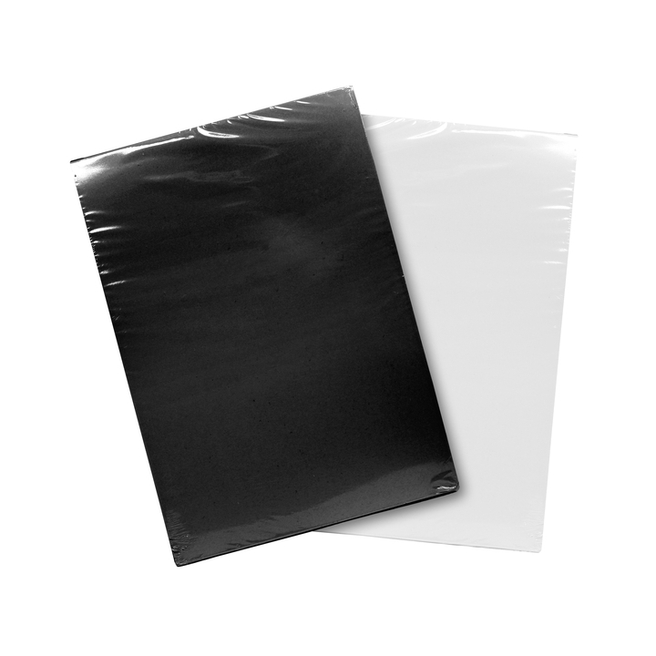 Voorblad quantore a4 pp 300 micron zwart 100 stuks(q1433986) - 2
