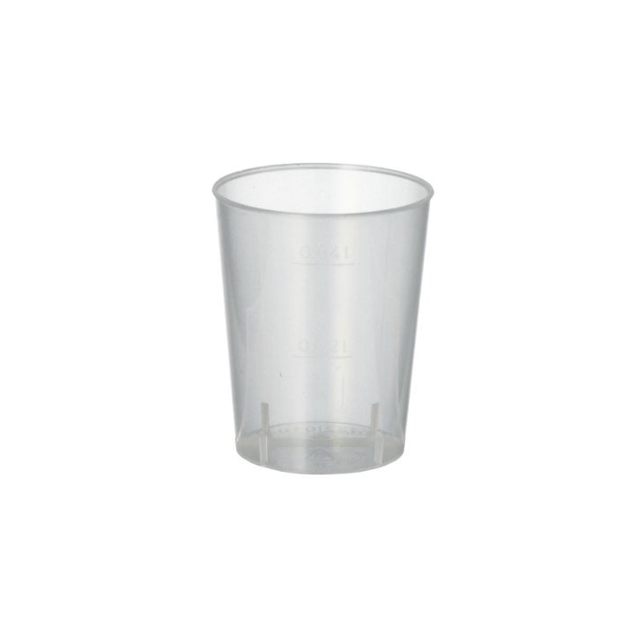 Borrelglas, onbreekbaar PP, 4cl, 5.2cm (2000 stuks) - 0