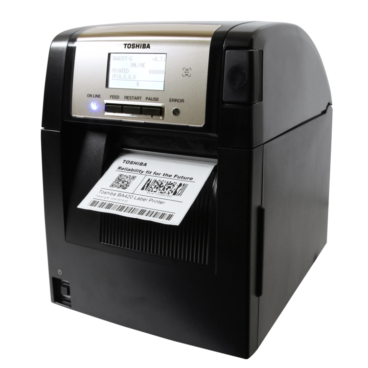 Toshiba, mid-range labelprinter, BA420T, 203dpi - 0