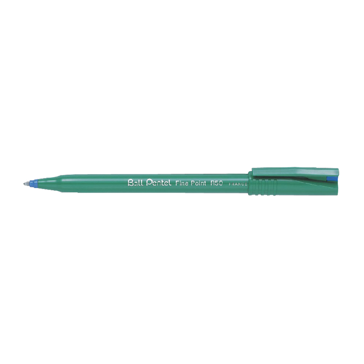 Rollerpen pentel r50 0.4mm blauw - 0