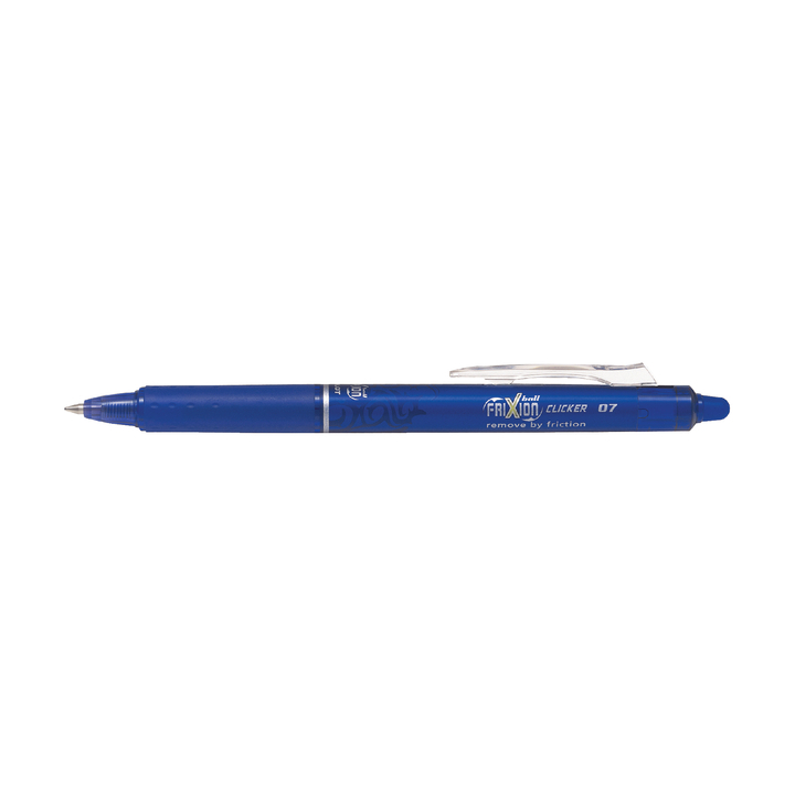 Rollerpen pilot frixion drukknop 0.4mm blauw(2270003) - 0