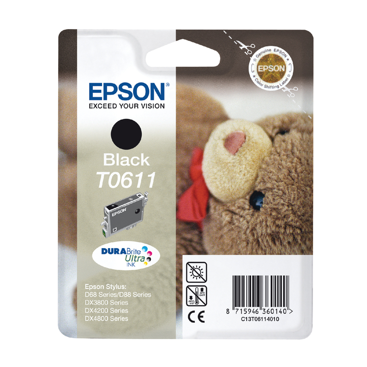 Inkcartridge epson t061140 - 0