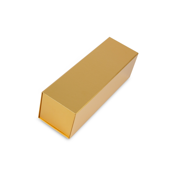 Magneetdoos, 33x10x10cm, glans laminaat, goud (25 stuks) - 0