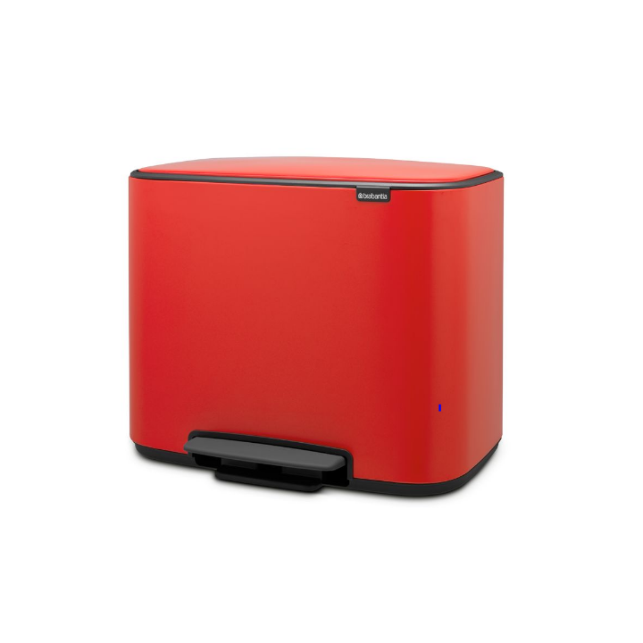 Brabantia, pedaalemmer, 36 liter, passion red, VB 121401 - 0