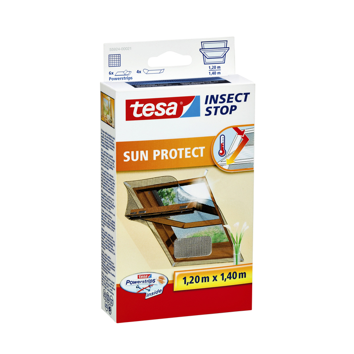 Vliegenhor tesa raam 55924 1.3x1.5m antraciet(55924-00021-00 - 0