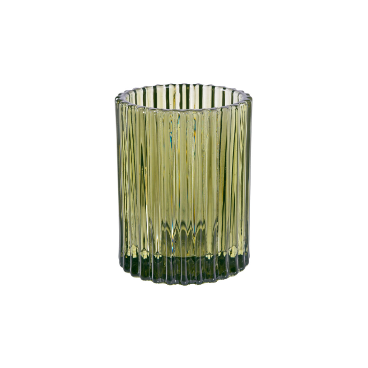 Duni | LED Lamphouder | 70x55mm | Kandelaar Comodo Dark Green | 194593 (6 stuks) - 0