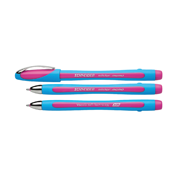 Balpen schneider memo xb 1.4mm roze(s-150209) - 0