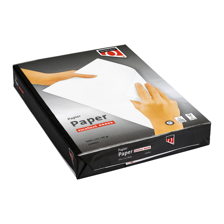 Kopieerpapier quantore excellent a3 80gr wit - 0