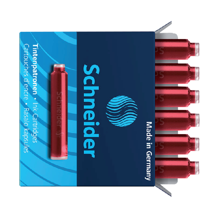 Inktpatroon schneider din rood(s-6602) - 0