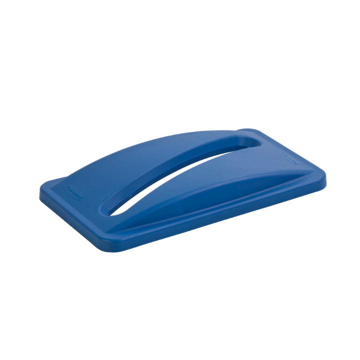 Rubbermaid Slim Jim, papierdeksel, blauw, VB 147636 - 0