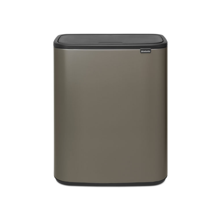 Brabantia, Touch Bin, 60 liter, platina, VB 223068 - 1