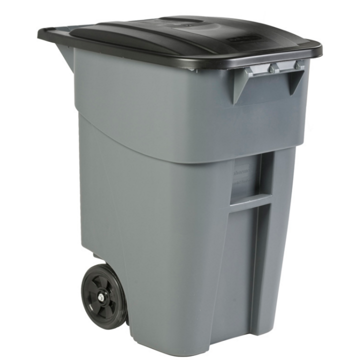 Rubbermaid Brute, rolcontainer, 189 liter, grijs, VB 000927 - 0