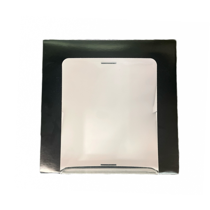 Gebaksdoos, zwart, met venster, 20x20x10cm (50 stuks) - 1