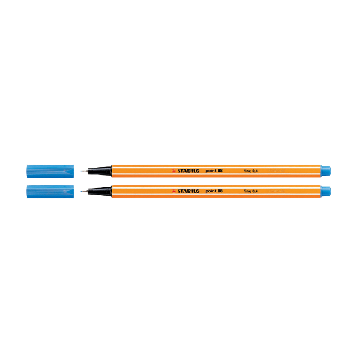 Fineliner stabilo point 88 nachtblauw - 0