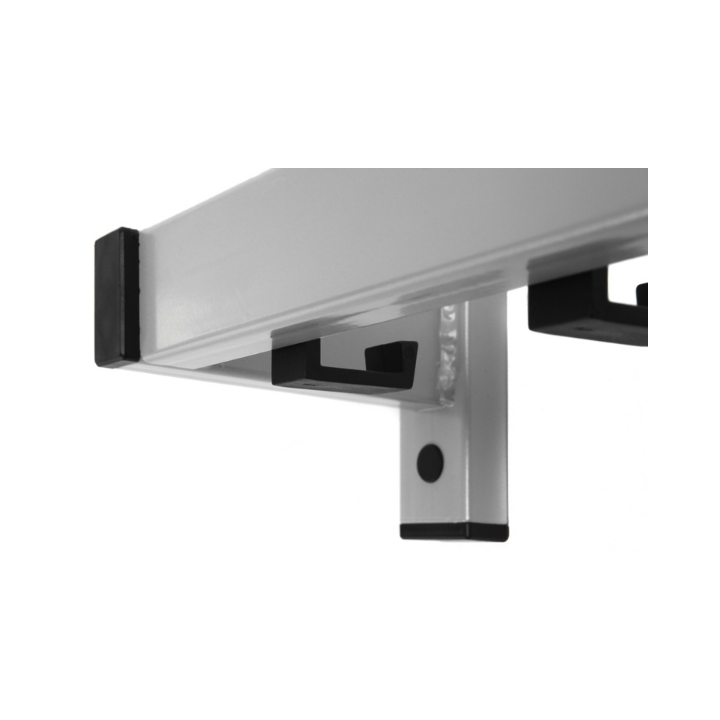 V-Part Safe | Wandkapstok | 56cm | 5-Haaks | Grijs/Zwart | VB 650071 - 1