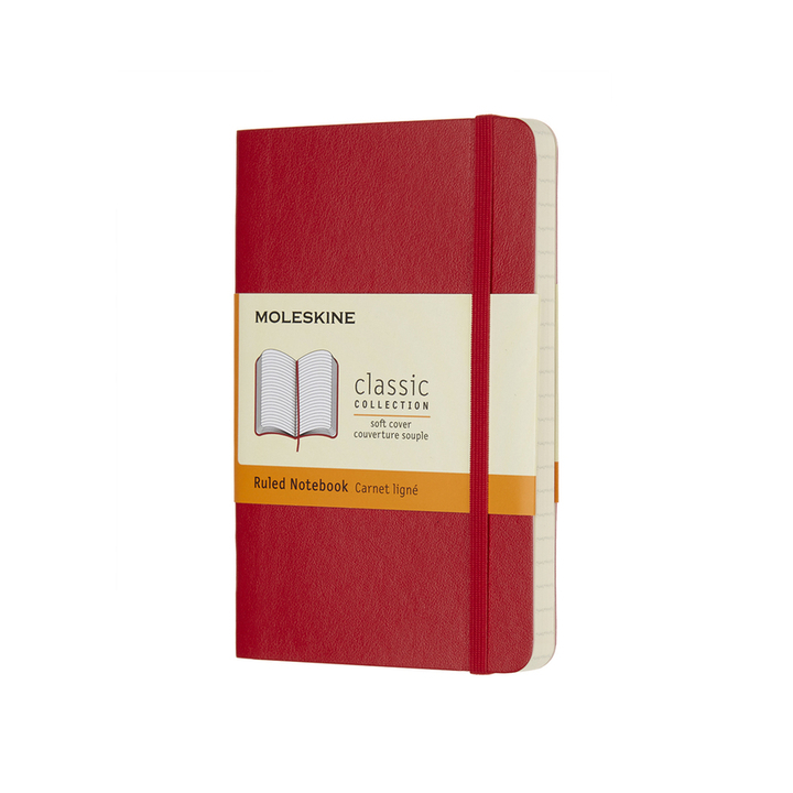 Notitieboek a6 moleskine sc rood(8055002854597) - 0