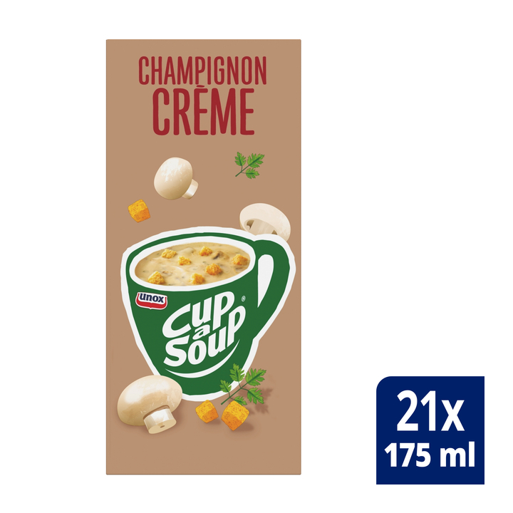 Cup-a-Soup, soep, 175ml, champignon (21 zakjes) - 0