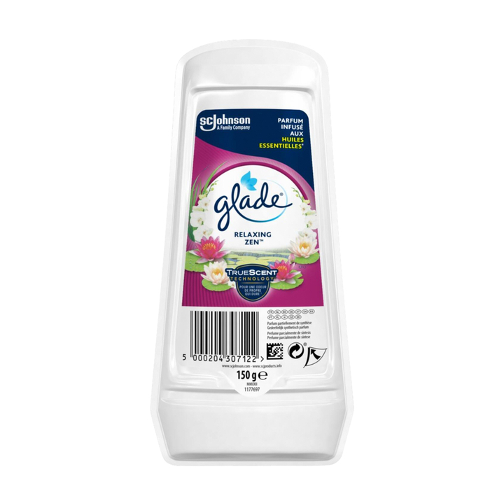 Glade | Luchtverfrisser Gel | 150g | Relaxing Zen | 357303 (1 stuk) - 0