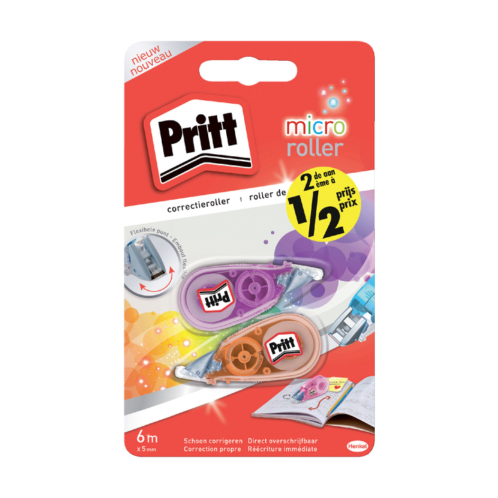 Correctieroller pritt micro flex 4.2mm(2051125) - 0