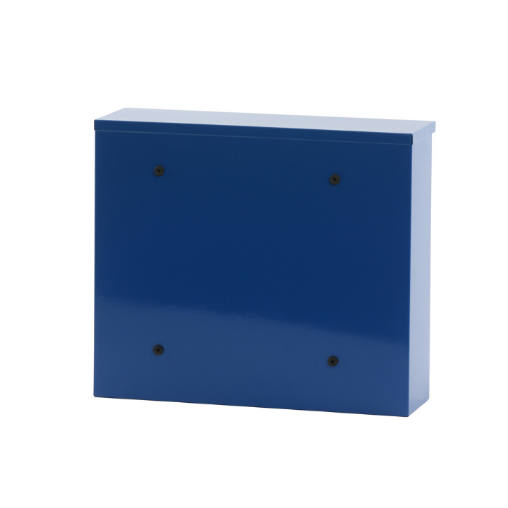 Wandbrievenbus Granadan, 360x110x315 mm, blauw, VB 440160 - 2