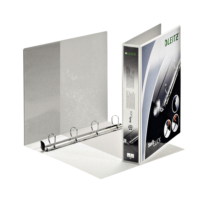 Ringband leitz softclick 4r a4 30mm d-mech 2tas wt - 0