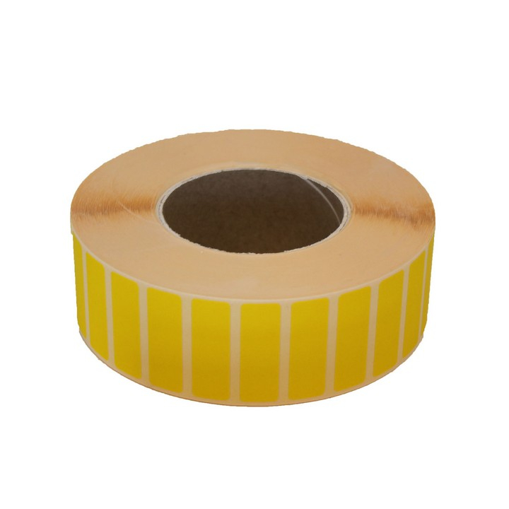 Etiket, 45X15mm, geel, afneembaar klevend (5000 stuks) - 0